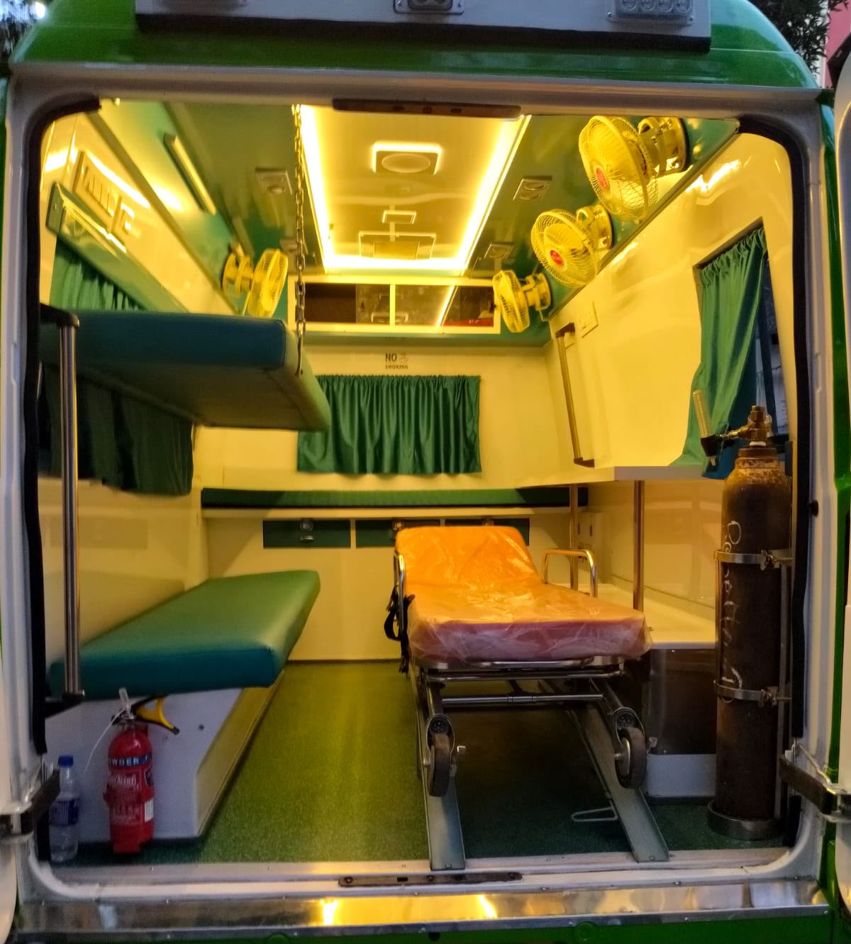 AC ambulance exterior